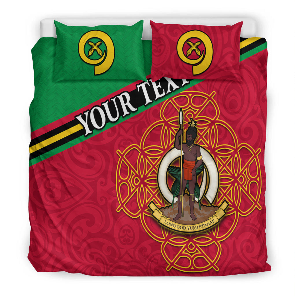 (Custom Personalised) Vanuatu Bedding Set Pattern Sand Drawing LT13 - Polynesian Pride