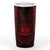 Samoa Polynesian Tumbler - Samoa Red Seal One Style Black - Polynesian Pride