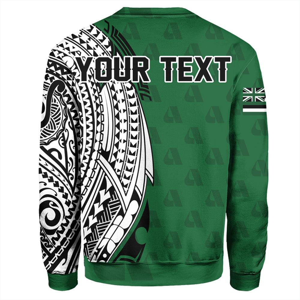 (Personalized) Hawaii - Aiea High Tribal Kakau Sweatshirt - AH - Polynesian Pride