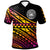 American Samoa Custom Polo Shirt Special Polynesian Ornaments Unisex Black - Polynesian Pride