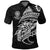 American Samoa Tattoo Polo Shirt Polynesian Style Unisex Black - Polynesian Pride