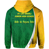 St. Leo Aresili Junior High School Hoodie Simplified Version LT8 - Polynesian Pride