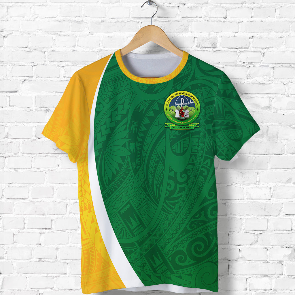 St. Leo Aresili Junior High School T Shirt Simplified Version LT8 - Polynesian Pride