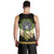 American Samoa Men's Tank Top - Polynesian Gold Patterns Collection - Polynesian Pride