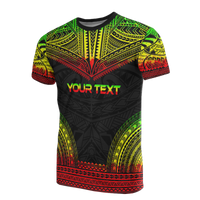 Federated States of Micronesia All Over Custom T Shirt F S M Seal Polynesian Tattoo Reggae Color Unisex Reggae - Polynesian Pride