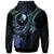 Yap Custom Hoodie Blue Turtle - Polynesian Pride