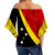 Papua New Guinea Off Shoulder Waist Wrap Top No.3 LT6 - Polynesian Pride