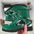 Ireland Rugby Leather Boots - Celtic Shamrock & Rugby Ball Green - Polynesian Pride