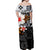 Custom Hawaiian Tribal Hammerhead Shark Tattoo Matching Hawaiian Shirt and Dress with Polynesian Hibiscus Black White LT6 - Polynesian Pride