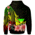 Wallis and Futuna Custom Hoodie Reggae Polynesian Hibiscus Pattern Style - Polynesian Pride