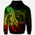 Tokelau Hoodie Custom Polynesian Pattern Style Reggae Color - Polynesian Pride