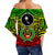 Micronesia Culture Day Off Shoulder Waist Wrap Top Chuuk And Pohnpei Reggae Style LT6 LT6 - Polynesian Pride