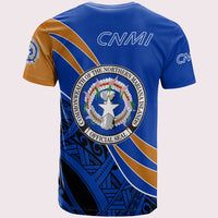 Northern Mariana Islands T Shirt Symmetrical Lines - Polynesian Pride