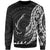 Chuuk Sweatshirt - Polynesian Pattern Style Unisex Black - Polynesian Pride