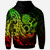 Cook Islands Hoodie Polynesian Pattern Style Reggae Color - Polynesian Pride