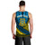 (Custom Personalised) Tuvalu Men Tank Top 44th Independence Anniversary - Tribal Pattern - LT12 - Polynesian Pride