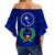 Micronesia Culture Day Off Shoulder Waist Wrap Top Chuuk And Pohnpei LT6 LT6 - Polynesian Pride