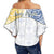 Hawaii - Kanaka Bartlett High School Off Shoulder Waist Wrap Top Demodern Style V1 AH - Polynesian Pride