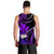 (Custom Personalised) Hawaii Turtle With Plumeria Leaf Purple Men Tank Top - LT12 - Polynesian Pride