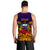 (Custom Personalised) Samoa Men Tank Top - Hibiscus With Tribal - LT12 - Polynesian Pride