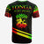 Tonga T Shirt In My Heart Style Reggae Polynesian Patterns - Polynesian Pride