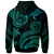 Palau Custom Hoodie Polynesian Turtle With Pattern - Polynesian Pride