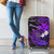 (Custom Personalised) Hawaii Turtle With Plumeria Leaf Purple Luggage Covers - LT12 - Polynesian Pride