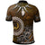 Pohnpei Polo Shirt Polynesian Boar Tusk - Polynesian Pride