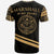 Marshall Islands T Shirt In My Heart Style Gold Polynesian Patterns - Polynesian Pride