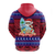 Guam Christmas Felis Pasgua Santas Guam Surf Board Hoodie LT2 - Polynesian Pride