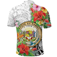 Hawaii Hibiscus Kanaka Polynesia Polo Shirt LT2 - Polynesian Pride