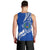 (Custom Personalised) Pohnpei Men Tank Top - Micronesia Pride Blue - LT12 - Polynesian Pride