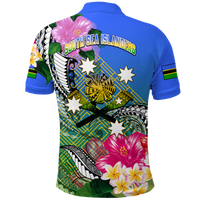 South Sea Islanders Kanakas Hibiscus Polynesia Polo Shirt LT2 - Polynesian Pride