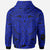 Samoall Over Hoodie Samoa Coat ofrms (Blue) - Polynesian Pride