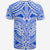 FiJi All Over T Shirt FiJi Coat of Arm (Blue) - Polynesian Pride