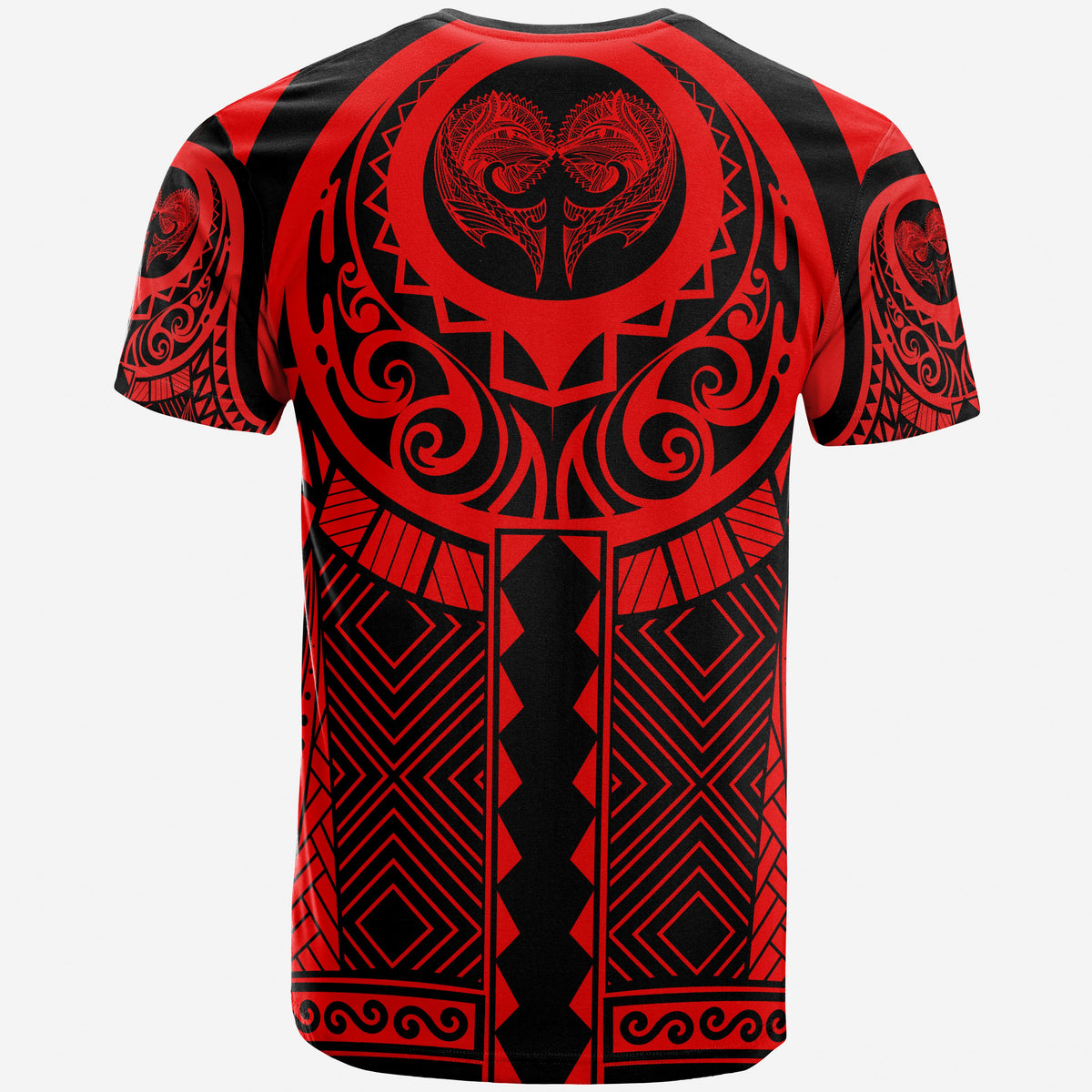 Polynesian T Shirt Polynesian Wolf Patterns - Polynesian Pride