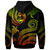 Guam Hoodie Polynesian Turtle With Pattern Reggae - Polynesian Pride