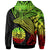 Tahiti Hoodie Humpback Whale & Coat of Arms Reggae - Polynesian Pride