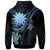 Nauru Custom Hoodie Blue Turtle - Polynesian Pride