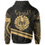 Tahiti Hoodie In My Heart Style Gold Polynesian Patterns - Polynesian Pride