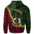 Vanuatu Zip Hoodie Malampa Seal of Vanuatu Polynesian Patterns - Polynesian Pride
