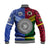 Samoa And Vanuatu Baseball Jacket Together LT8 - Polynesian Pride