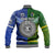 (Custom Personalised) Samoa And Cook Islands Baseball Jacket Together LT8 - Polynesian Pride