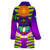 Fiji Vuci Rugby Club Bathrobe Creative Style - Purple LT8 - Polynesian Pride