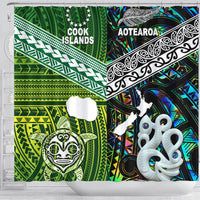 New Zealand And Cook Islands Bathroom Set Together - Paua Shell LT8 - Polynesian Pride
