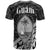 Guam T Shirt Custom Black Tapa Patterns With Bamboo - Polynesian Pride