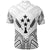 Kosrae State Polo Shirt Kosrae State Seal Tribal Patterns - Polynesian Pride