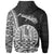 French Polynesia Zip Hoodie Paopao Seal of French Polynesia Polynesian Patterns - Polynesian Pride