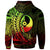 Yap State Zip Hoodie Reggae Wings Style - Polynesian Pride