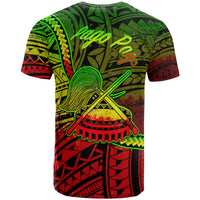 American Samoa T Shirt Pago Pago Polynesian Reggae Patterns - Polynesian Pride
